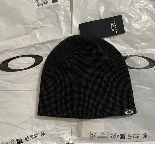 Gorro Oakley Session Beanie Wt24 Blackout Cor Preto Tamanho Único