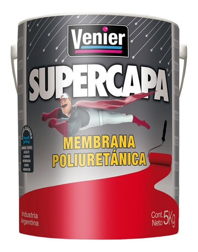 Supercapa Poliuretanica Venier Membrana Liquida 5 Kg Alfa