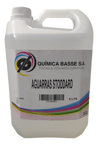 Aguarrás - Solvente Stoddard - White Spirit (x 5 Litros)