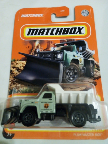 Matchbox | Volteo | Plow Master 6000 National Parks 