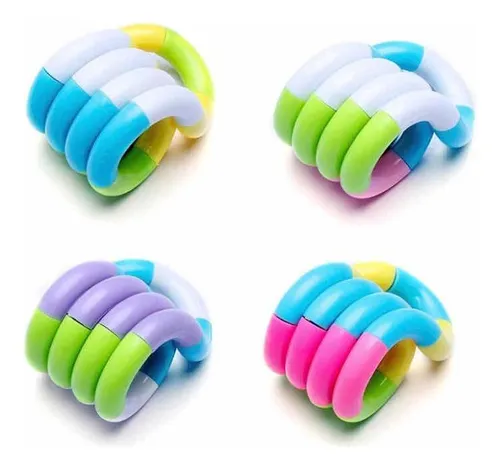 Fidget Toy Tangle Sensorial Pe as Desmont veis Descompress o