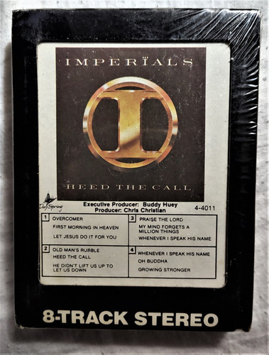 The Imperials - Heed The Call - Magazine(8 Track Tapes)