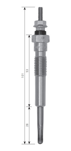 Calentador Dahiatsu Delta Diesel 7v. Pre/post