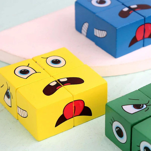 Go Juego De Mesa Expression Puzzle Building Blocks