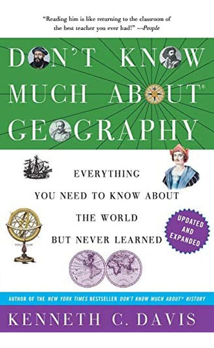 Donøt Know Much About® Geography: Revised And Updated Edition (donøt Know Much About Series), De Davis, Kenneth C. Editorial Harper Paperbacks, Tapa Blanda En Inglés