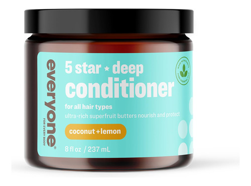 Everyone Hair Care - Acondicionador Profundo De 5 Estrellas,