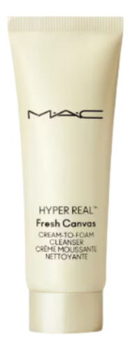 Limpiador Mac Hyper Real Fresh Canvas Cream-to-foam 30 Ml