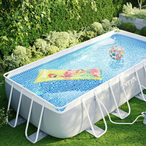 Piscina Estructural Rectangular Intex Prism Frame, 4x2x1.22m
