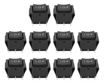 Comprar 10*interruptores Basculantes Botón De Plástico 6 Pines Kcd4