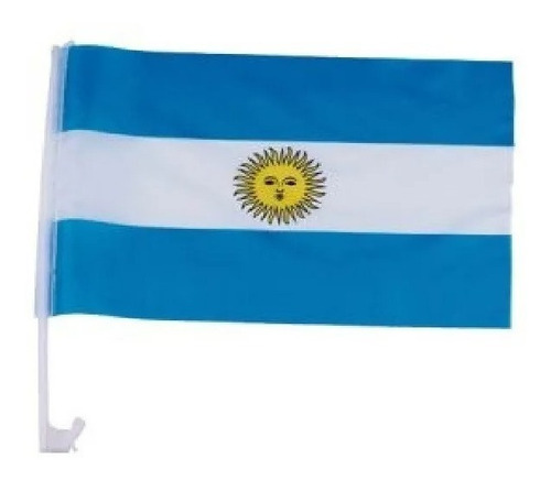 Imagen 4 de 9 de Combo Bandera Argentina Para Auto X 100 Unidades Mayorista