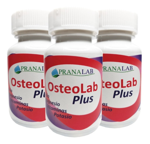 Osteo Lab Plus (calcio, Magnesio, Vitaminas, Potasio) Packx3