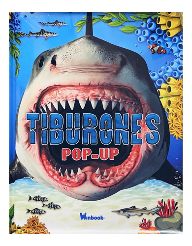 Libro Tiburones Pop Up 3d - Pasta Dura Infantil Escenarios