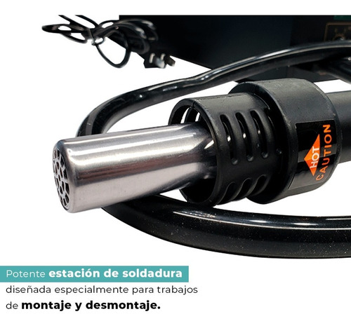 Manguera Pistola De Estacion De Calor Yaxun 3 Y 5 Cables
