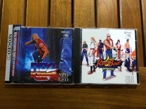 Fatal Fury Real Bout 2 + Special Neo Geo Cd Repro (Usado)