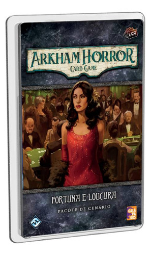 Arkham Horror Card Game Fortuna E Loucura Exp. De Cenário