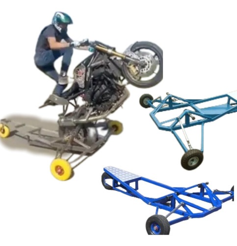 Projeto Aparelho Para Empinar Moto Carrinho Do Grau +brinde