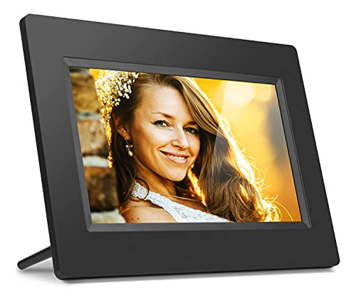 Aluratek 7  Lcd Wifi Digital Photo Frame With Touchscreen An