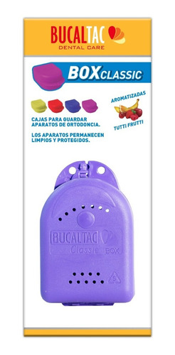 Bucal Tac Box Classic Estuche De Ortodoncia