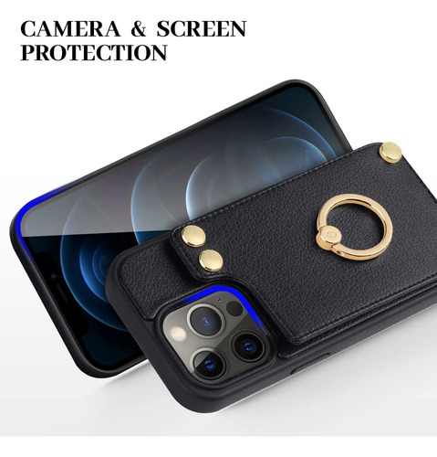 Case Forro Tarjetero De Lujo Para iPhone 12 Pro Max