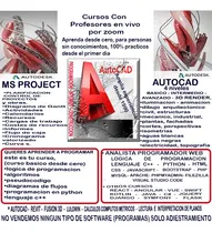 Comprar Cursos Autocad Project Programacion Diseño Web