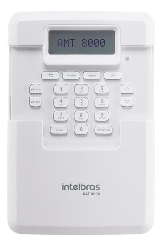 Teclado Sem Fio Para Central De Alarme Xat 8000 Intelbras