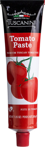 Pasta De Tomate Concentrado En Tubo Tuscanini Kosher Italia
