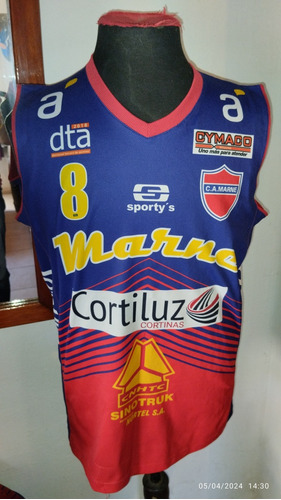 Camiseta Basquetbol Marne Tercera De Ascenso