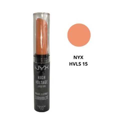 Imagen 2 de 3 de Labial Nyx Hvls15 High Voltage Lipstick Pintura De Labios