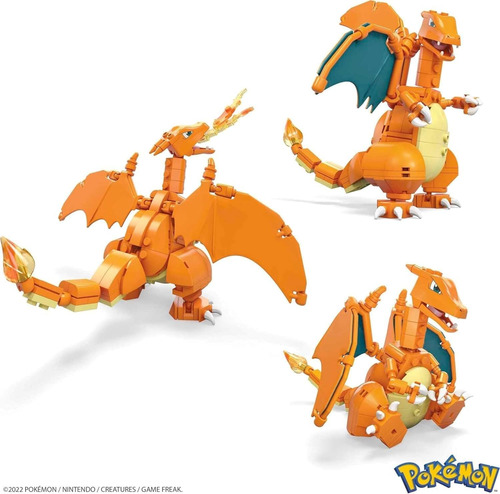 Mega Pokémon Juego De Juguetes De Construcción Charizard Con