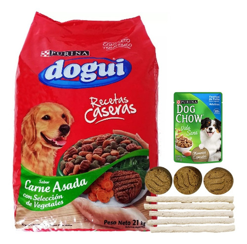 Comida Perro Dogui Vegatales 21 Kg + Regalo + Envío Gratis