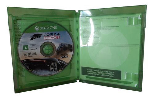 Forza Horizon 3 - Standard Edition Mídia Física Semi Novo (Usado)