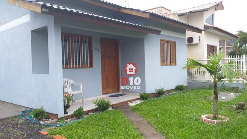 Casa Com 2 Dormitórios À Venda, 70 M² Por R$ 195.000,00 - Residencial Natureza - Balneário Arroio Do Silva/sc - Ca2120