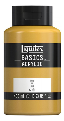 Tinta Acrilica Liquitex Basics 234 Gold 400ml
