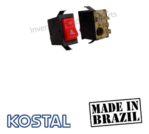 Interruptor O Botón De Intermitente 24v Ford Cargo 2632-4432