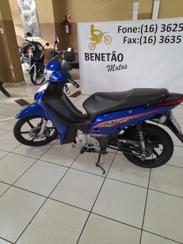 Imagem 5 de 9 de Honda Biz 125 Ex Azul 2017