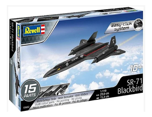 Lockheed Sr-71 Blackbird Revell Easyclick