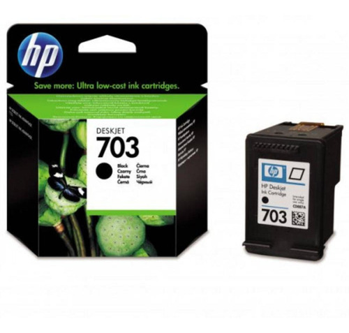 Imagen 2 de 6 de Cartucho De Tinta Hp 703 Negra