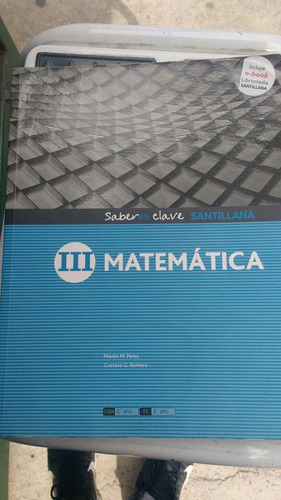 Matemática 3 Saberes Clave Santillana 