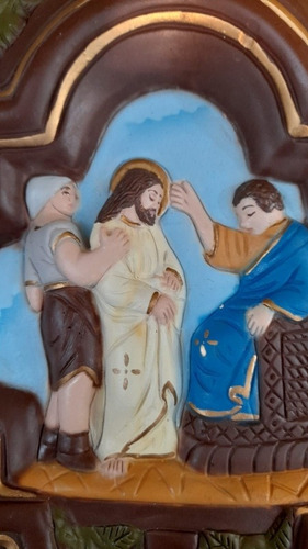 Imagens Via Sacra Conjunto Com 15 Quadros De 50x55cm Gesso C