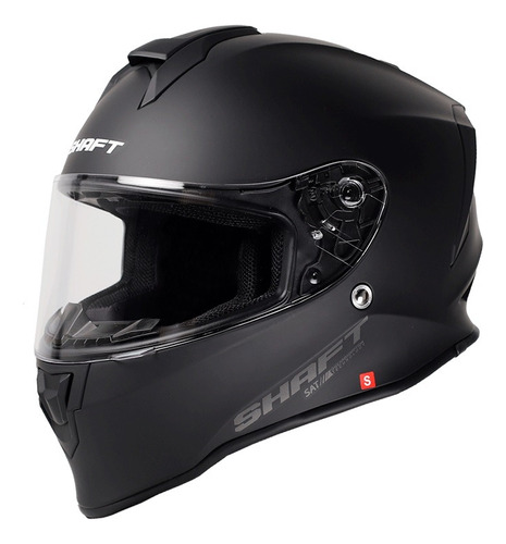 Casco Cerrado Shaft Negro Mate Rider One