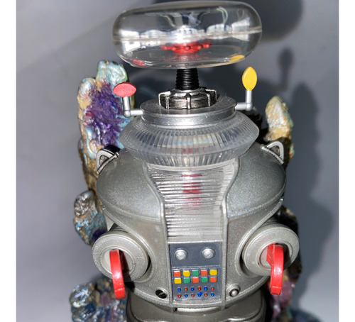 Perdidos En El Espac B-9 Robot Figurine - Franklin Mint 1998 (Usado)