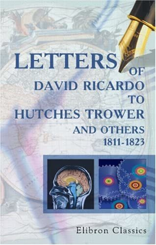 Libro: Cartas En Inglés De David Ricardo A Hutches Trower