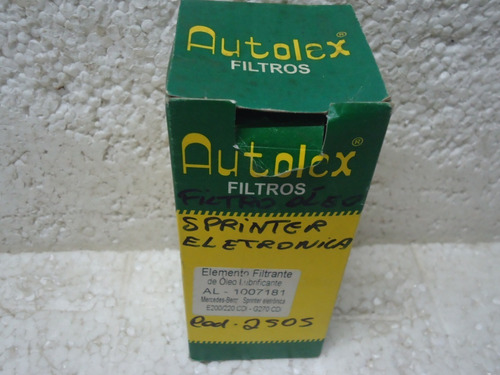 Filtro Autolex Mod. Al-1007181 Para Sprinter
