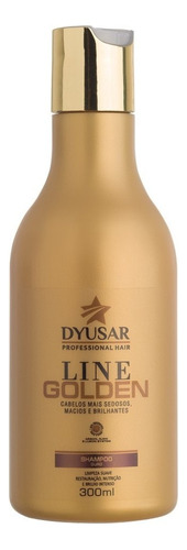 Shampoo Ouro Line Golden Profissional Hair Dyusar 300 Ml