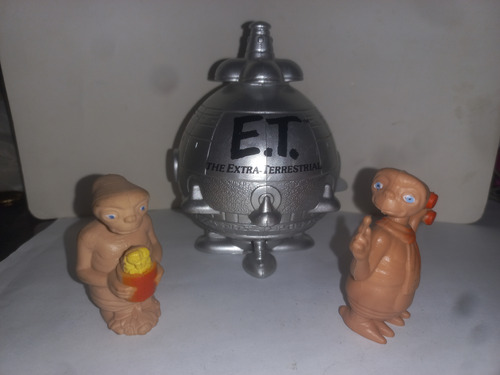 Nave Y Figuras E.t. El Extraterreste Ljn Toys Vintage 1982 