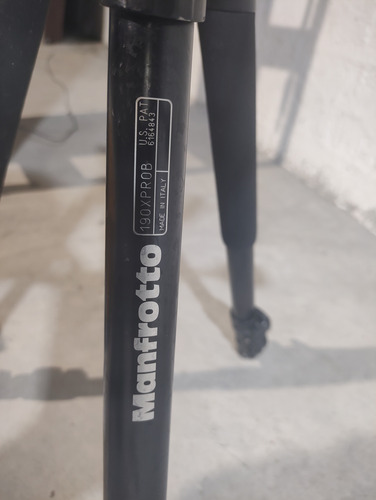 Tripié Manfrotto 190xprob Negro (Usado)