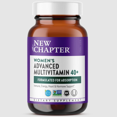 New Chapter | Womens Advanced 40+ Multivitamin | 96 Tablets