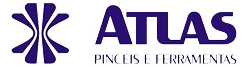 Kit 12 Trincha Pincel Atlas 4 Polegadas 396 Atlas