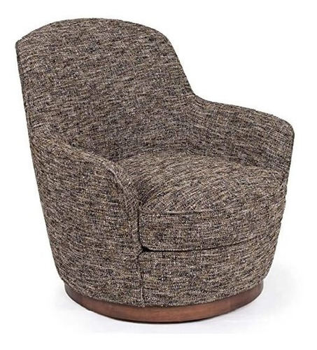 Sunset Trading - Silla Giratoria De Tweed, Madera No