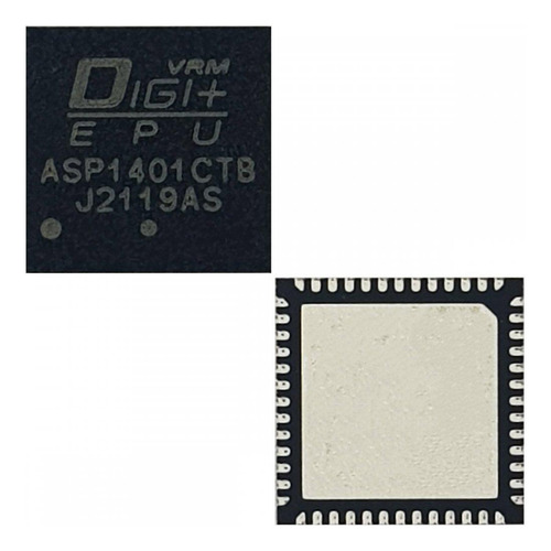 Kit 2 Ci Controlador Pwm Asp1401ctbmntxg Qfn52 Asp1401ctb